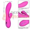 California Dreaming vibrador premium con estimulador de clitoris